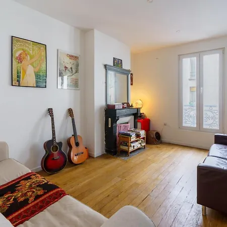 Quaint & Cosy 1bd Apartmentporte De Clichy Παρίσι