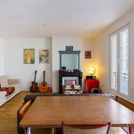 Quaint & Cosy 1bd Apartmentporte De Clichy Παρίσι